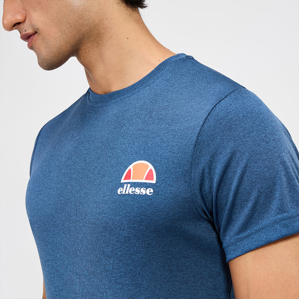 Ellesse Malbe Short Sleeve T-Shirt Navy Marl from Saxumo.com