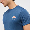 Ellesse Malbe Short Sleeve T-Shirt - Navy Marl from Saxumo