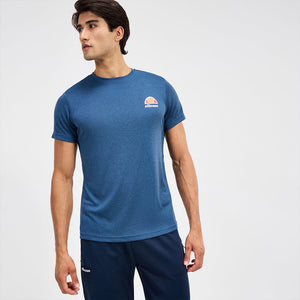 Ellesse Malbe Short Sleeve T-Shirt Navy Marl from Saxumo.com