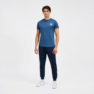 Ellesse Malbe Short Sleeve T-Shirt Navy Marl from Saxumo.com