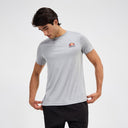 Ellesse Malbe Short Sleeve T-Shirt - Grey Marl from Saxumo