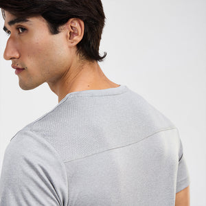 Ellesse Malbe Short Sleeve T-Shirt Grey Marl from Saxumo.com