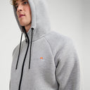 Ellesse Rigoro FZ Hoody Grey Marl