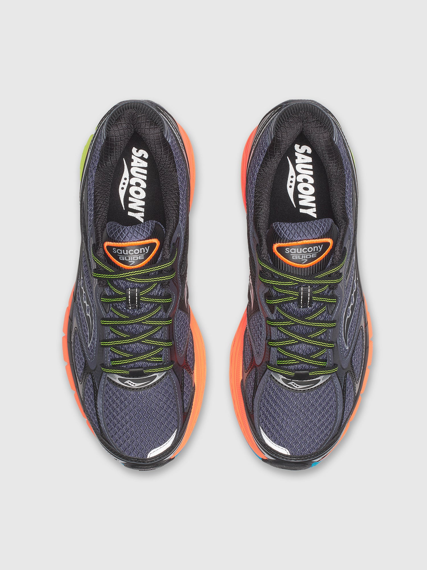 Saucony Progrid Guide 7 Grey/Multi from Saxumo.com