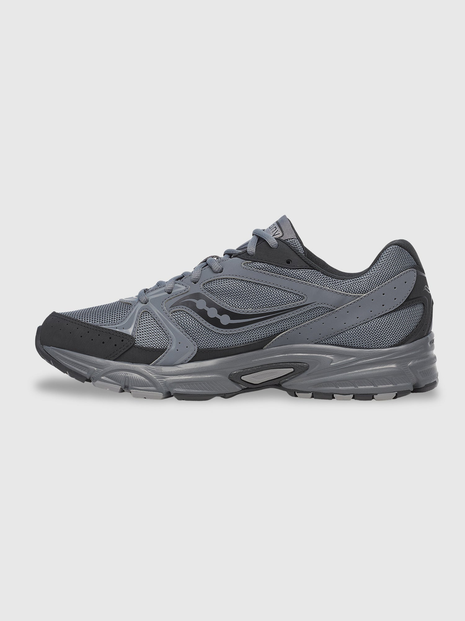 Saucony Ride Millennium Grey/Black from Saxumo.com