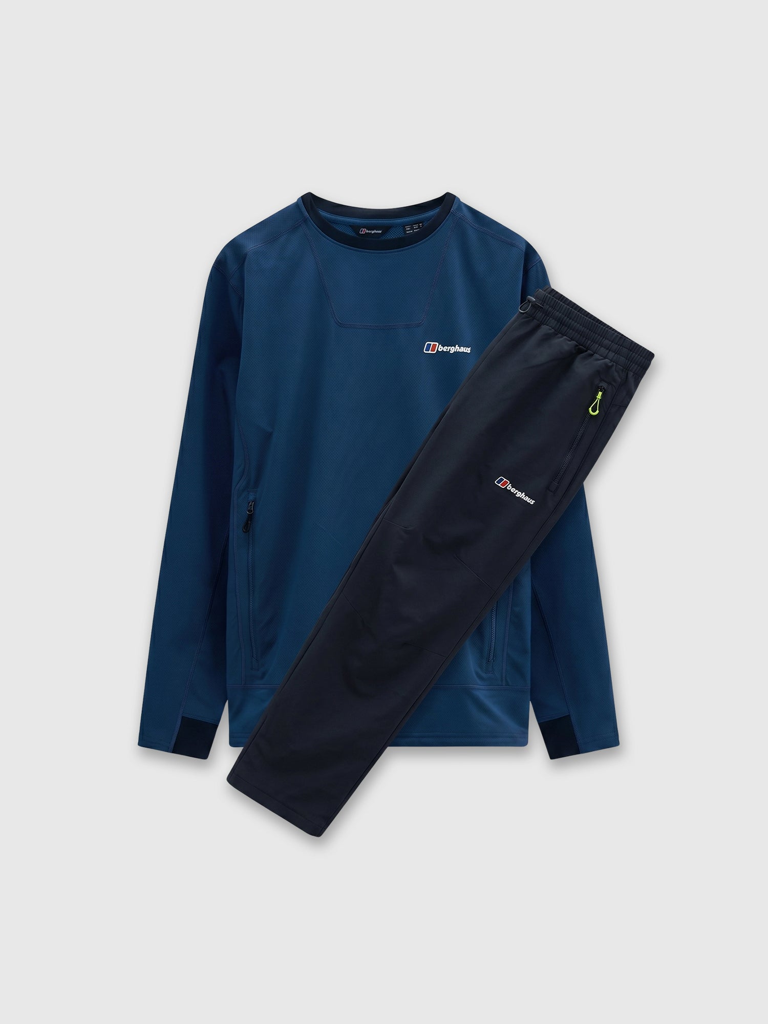Berghaus Greenbank Crew Sweater/Pant Set Dark Blue/Black from Saxumo.com
