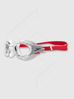 Speedo Biofuse 2.0 Swimming Goggles Clear/Red from Saxumo.com