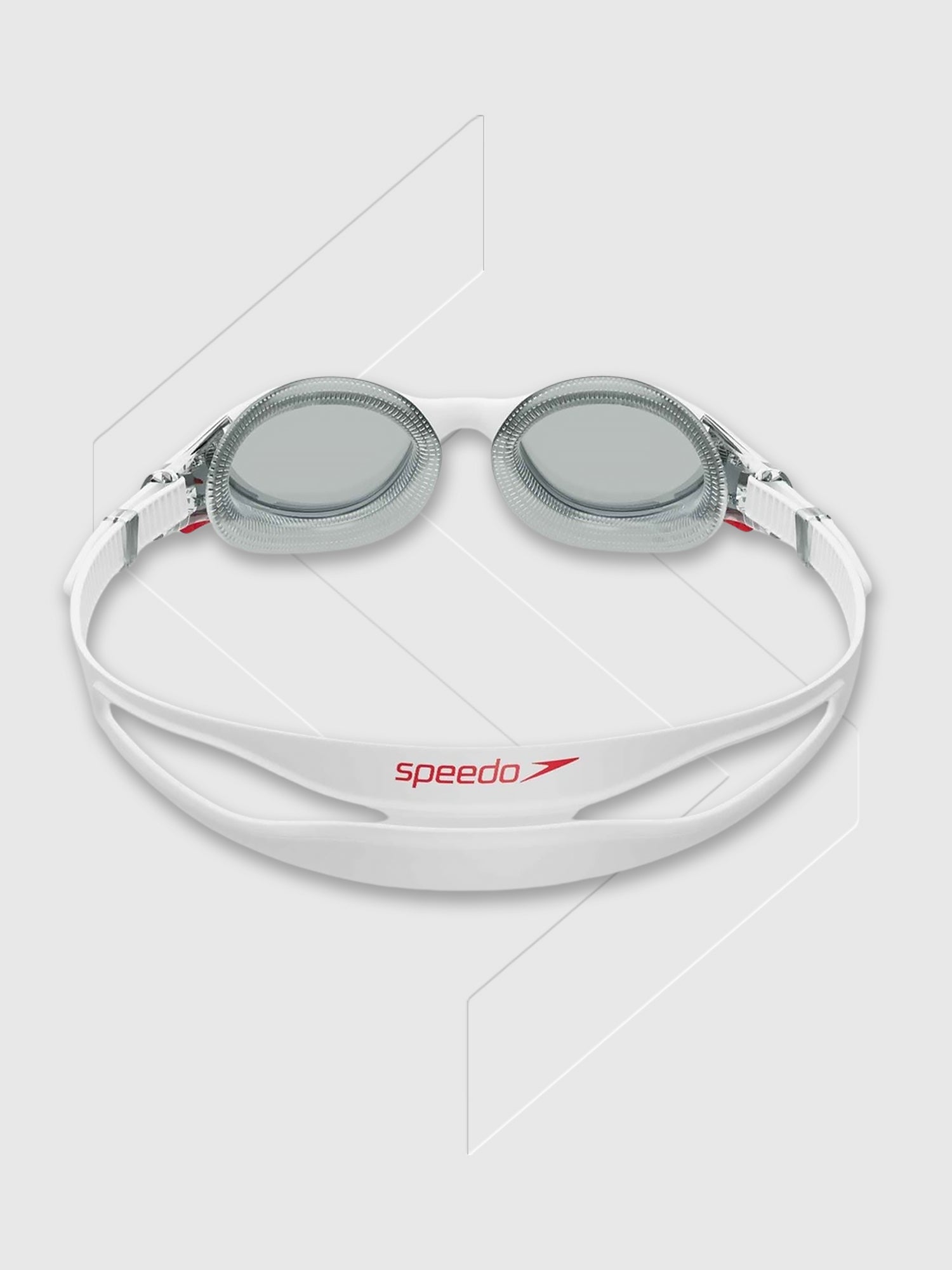 Speedo Biofuse 2.0 Swimming Goggles White/Smoke from Saxumo.com