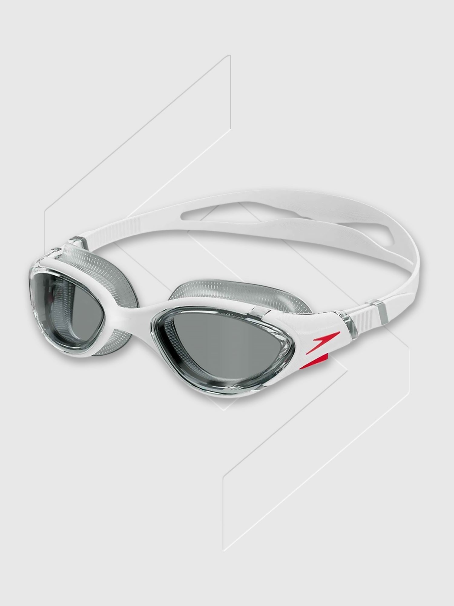 Speedo Biofuse 2.0 Swimming Goggles White/Smoke from Saxumo.com