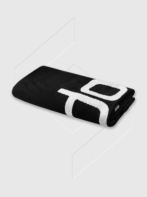 Speedo Logo Swimming Towel Black from Saxumo.com