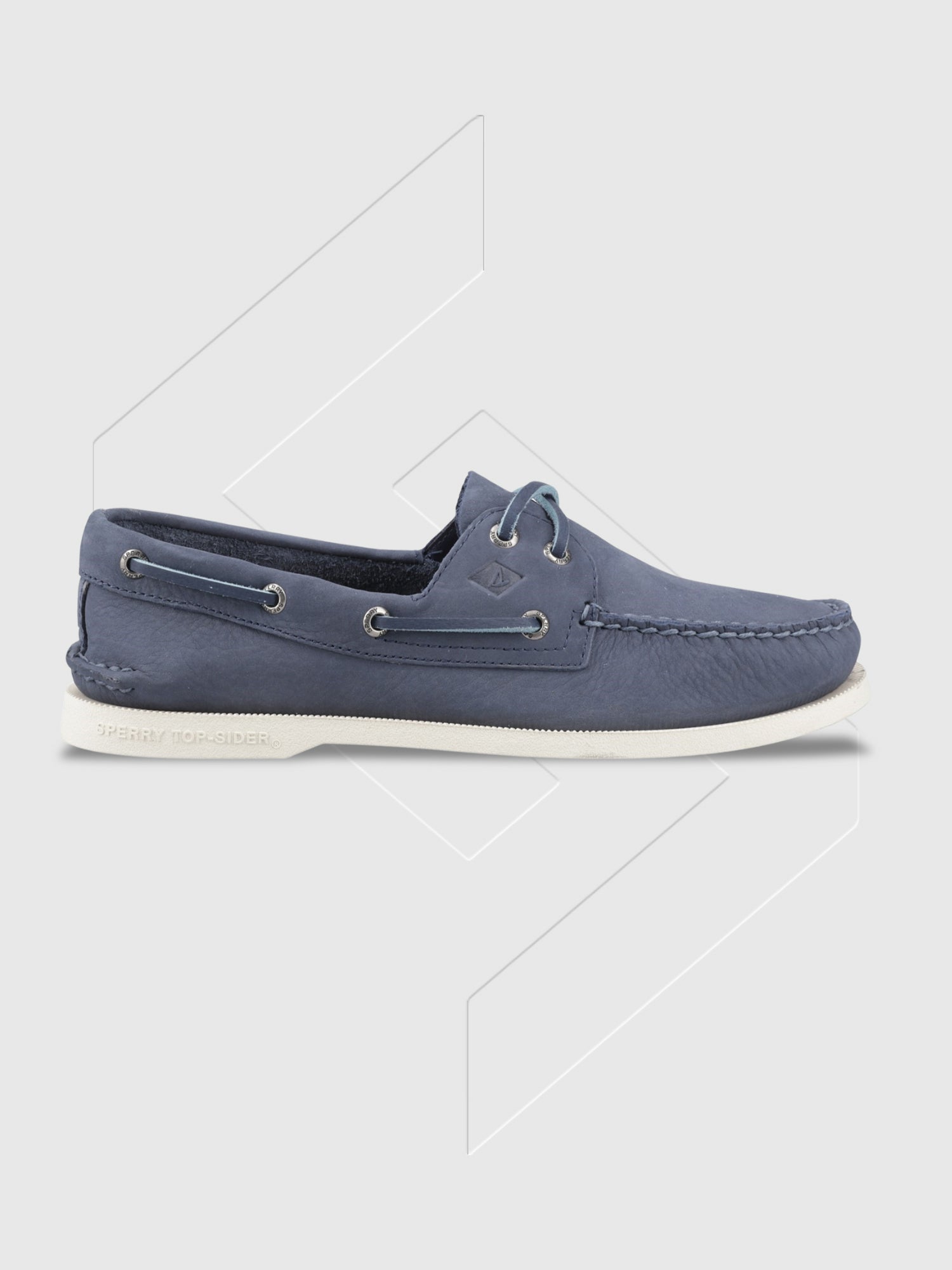 Sperry Authentic 2 Eye Boat Shoe Dark Blue from Saxumo.com