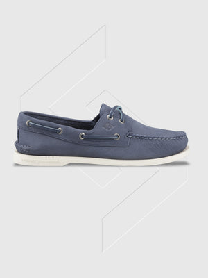 Sperry Authentic 2 Eye Boat Shoe Dark Blue from Saxumo.com