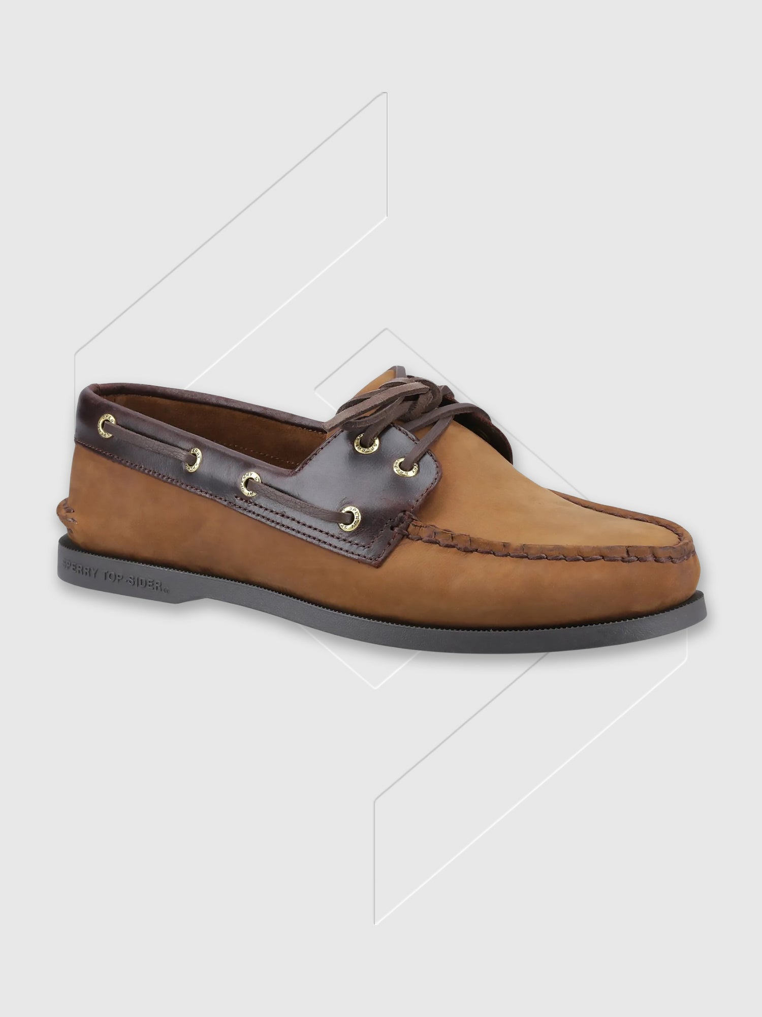Sperry Authentic 2 Eye Shoe BR/Buc from Saxumo.com