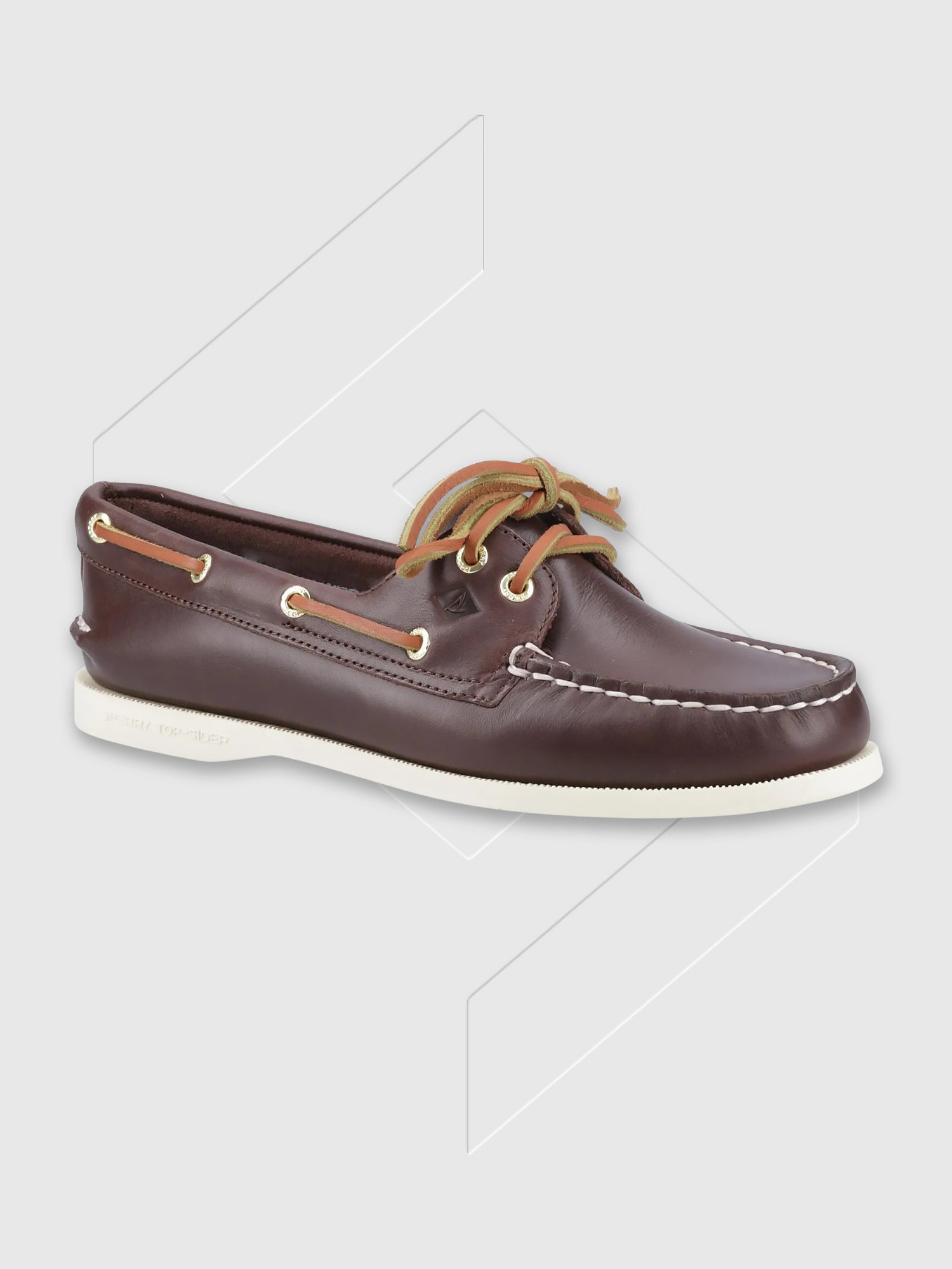 Sperry Authentic 2 Eye Shoe Brown from Saxumo.com