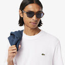 Lacoste Classic Fit Cotton Jersey T-shirt White from StockUK