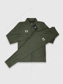 Under Armour Challenger Tracksuit Set Khaki Green from Saxumo