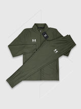 Under Armour Challenger Tracksuit Set Khaki Green