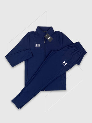 Under Armour Challenger Tracksuit Set Navy Blue from Saxumo