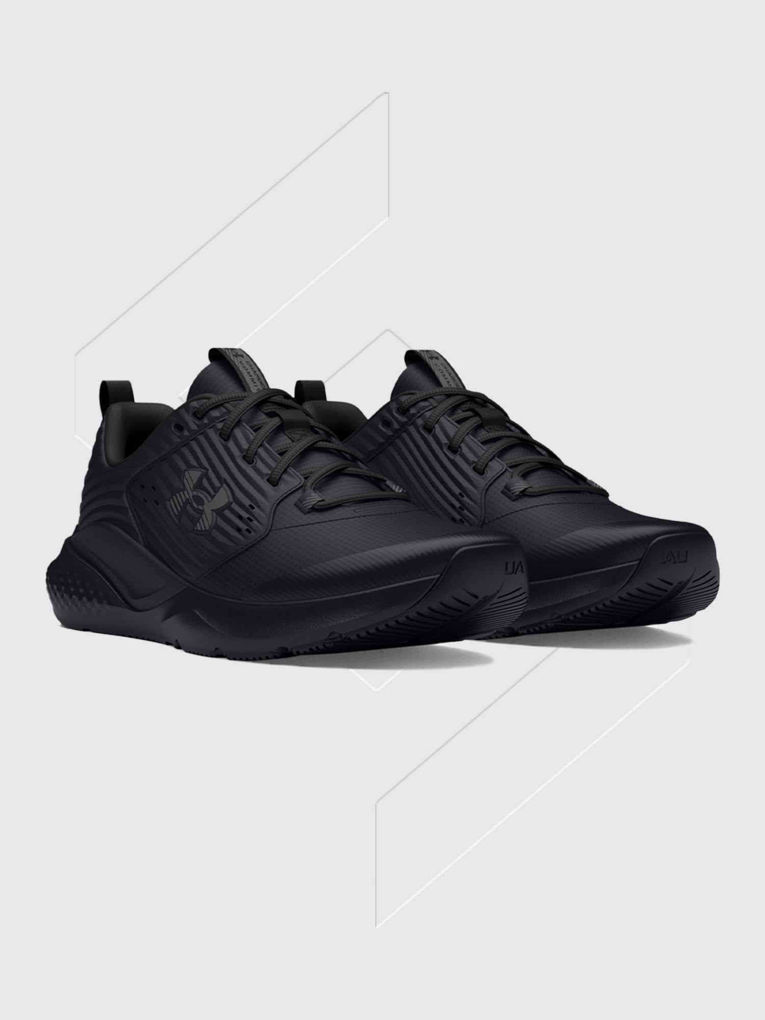 Under Armour Charged Commit TR4 Trainer Black/Black from Saxumo