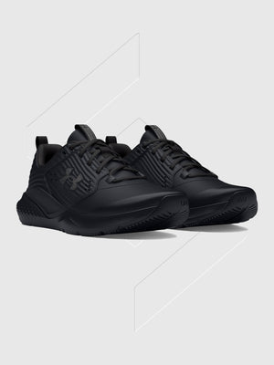 Under Armour Charged Commit TR4 Trainer Black/Black from Saxumo