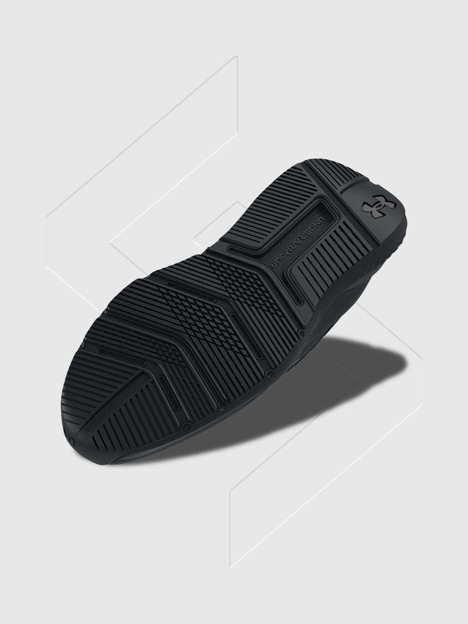 Under Armour Charged Commit TR4 Trainer Black/Black from Saxumo