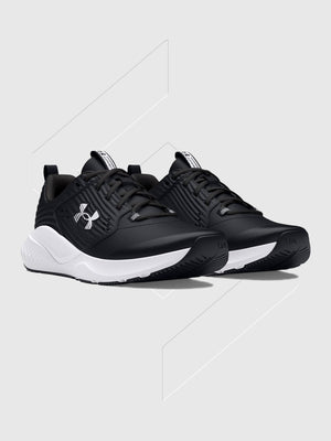 Under Armour Charged Commit TR4 Trainer Black/White from Saxumo