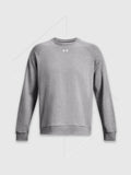 Under Armour Rival Fleece Crew Jumper Grey