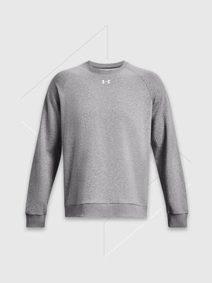 Under Armour Rival Fleece Crew Jumper Grey from Saxumo