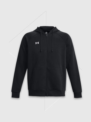 Under Armour Rival Fleece Full Zip Jacket Black from Saxumo