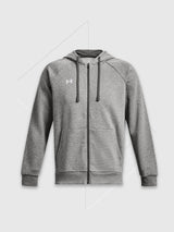 Under Armour Rival Fleece Full Zip Jacket Grey