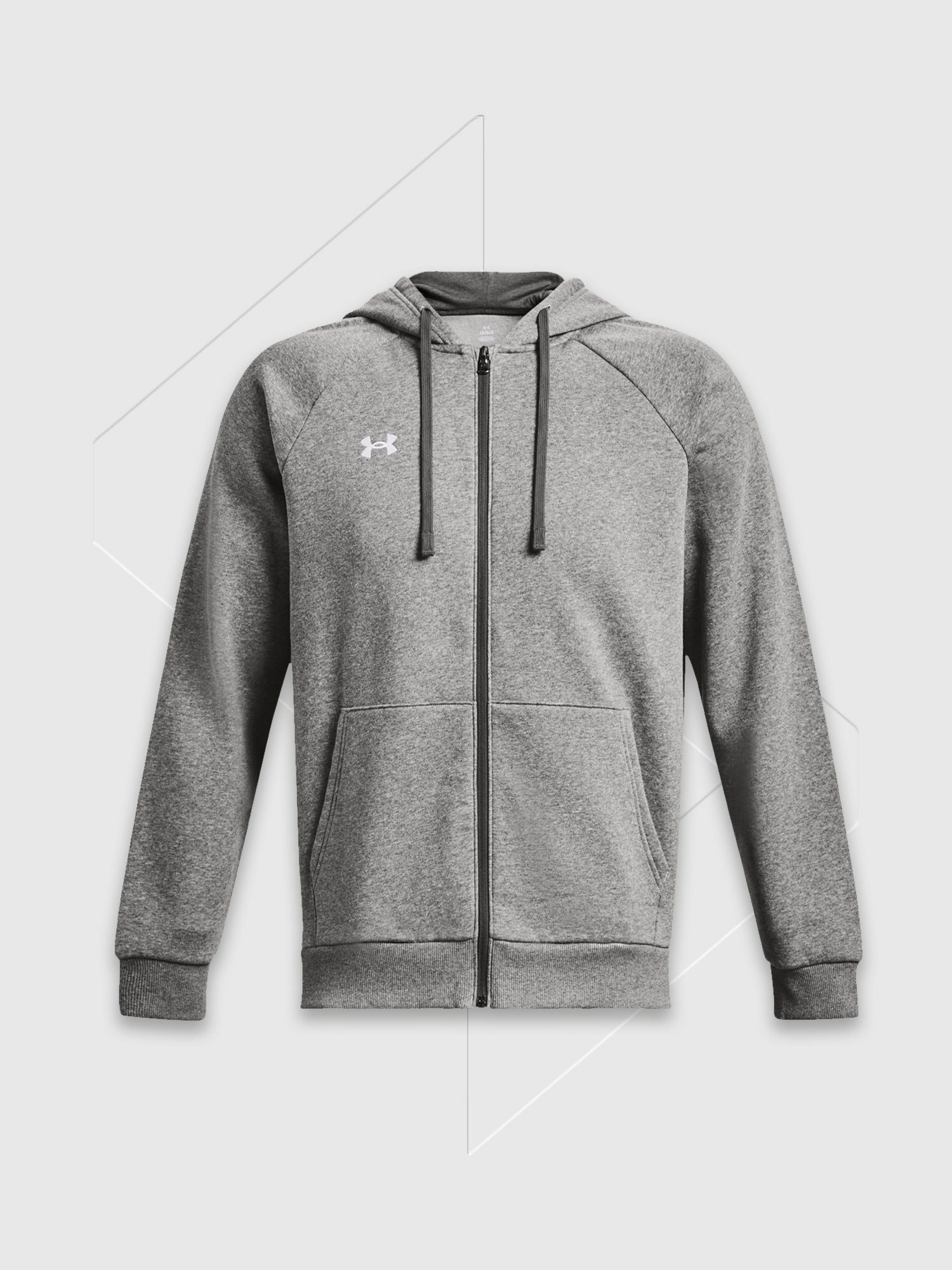 Under Armour Rival Fleece Full Zip Jacket Grey from Saxumo