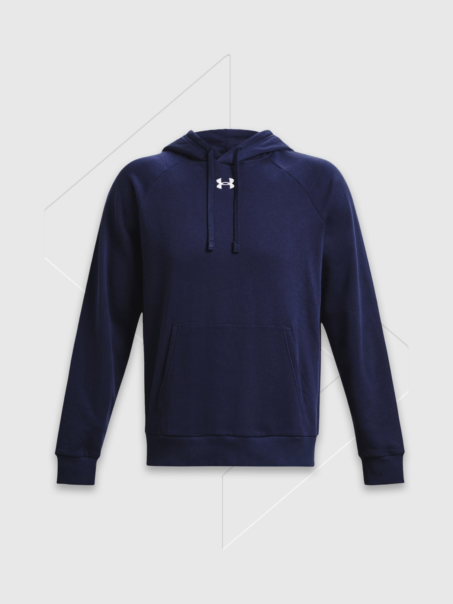 Under Armour Rival Fleece Hoodie Navy Blue from Saxumo