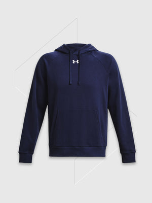 Under Armour Rival Fleece Hoodie Navy Blue from Saxumo