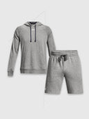 Under Armour Rival Fleece Hoodie/Short Set Grey from Saxumo