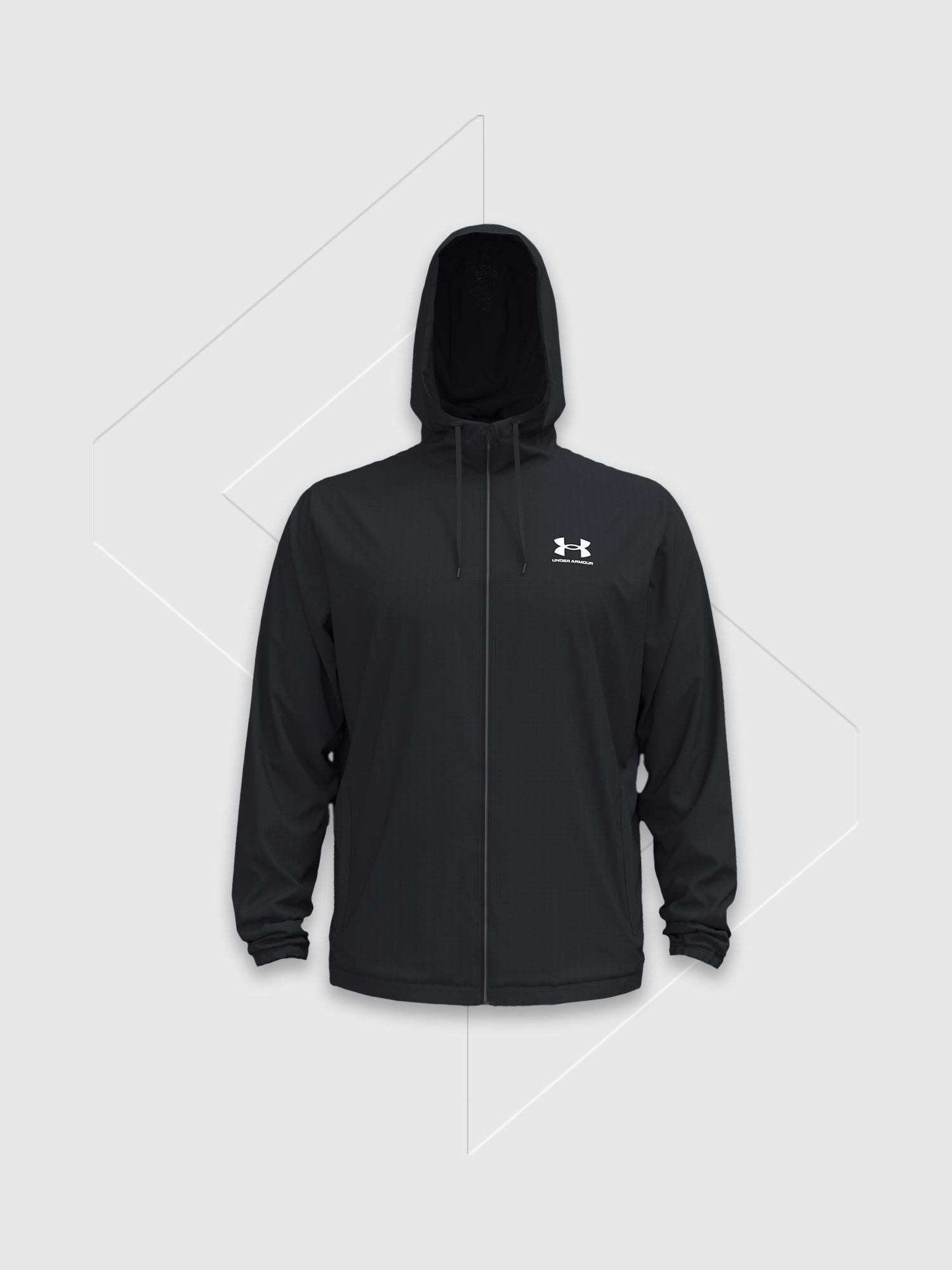 Under Armour Rival Windbreaker Black from Saxumo
