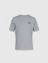 Under Armour Sportstyle Short Sleeve T-Shirt Steel Light Heather/Black