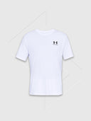 Under Armour Sportstyle Short Sleeve T-Shirt White/Black from Saxumo