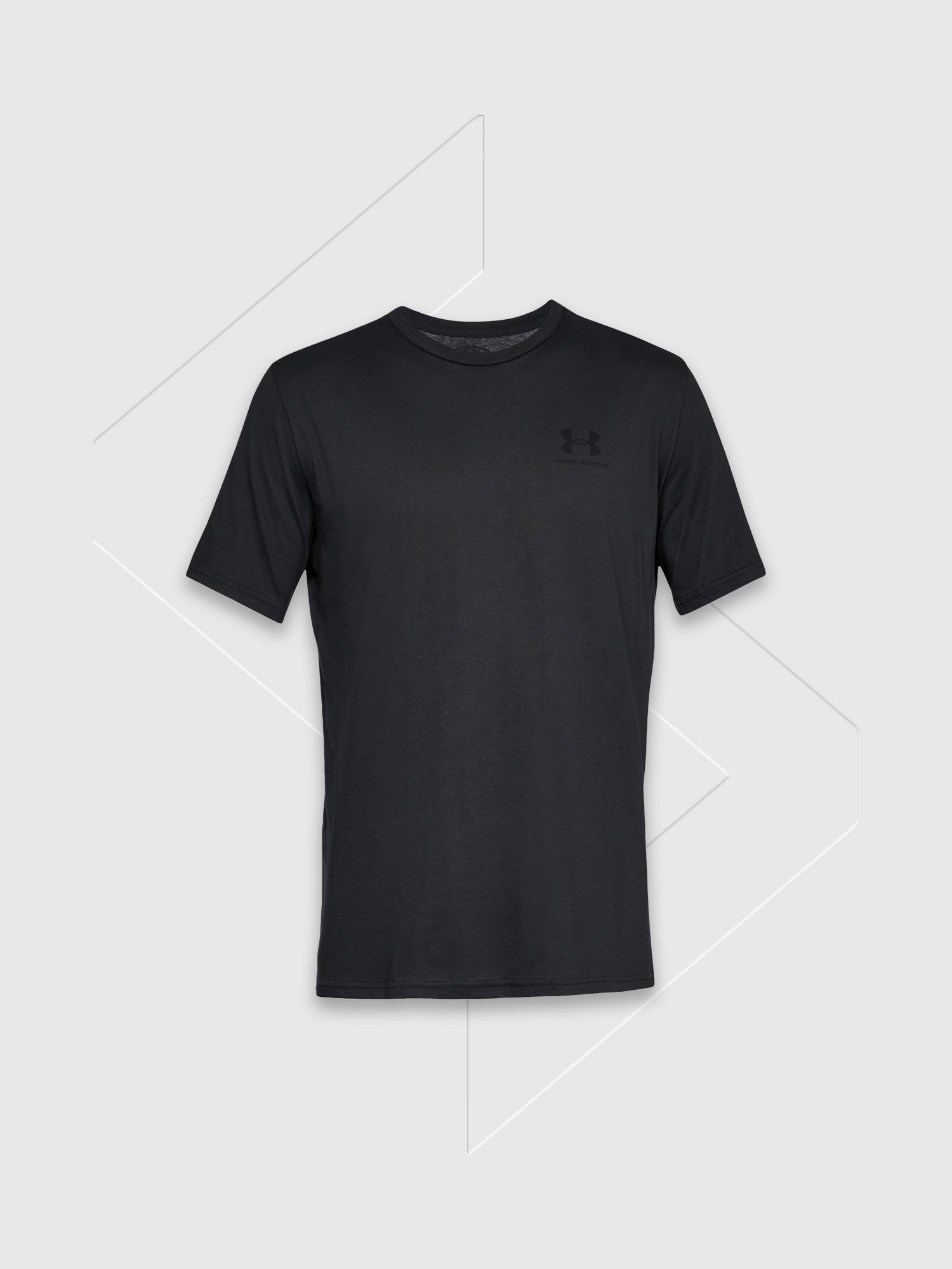 Under Armour Sportstyle Short Sleeve T-shirt Black/Black from Saxumo