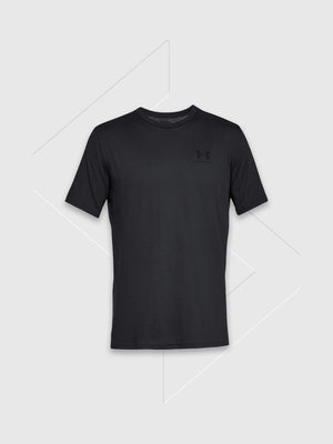 Under Armour Sportstyle Short Sleeve T-shirt Black/Black from Saxumo