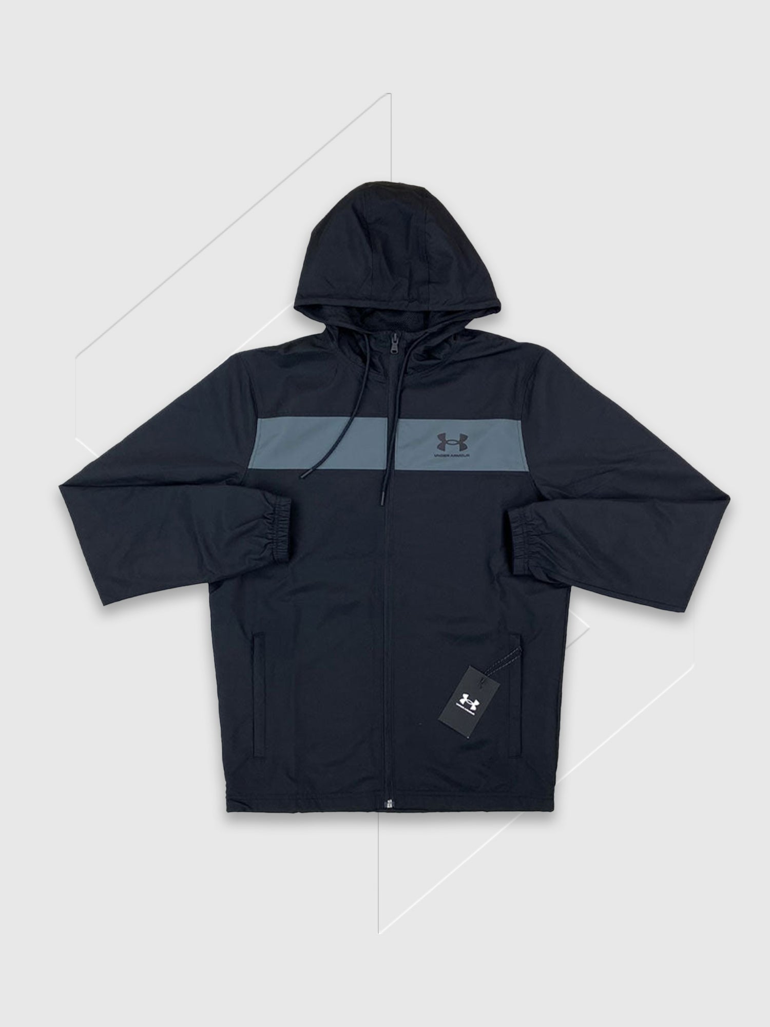 Under Armour Sportstyle Windbreaker Black from Saxumo