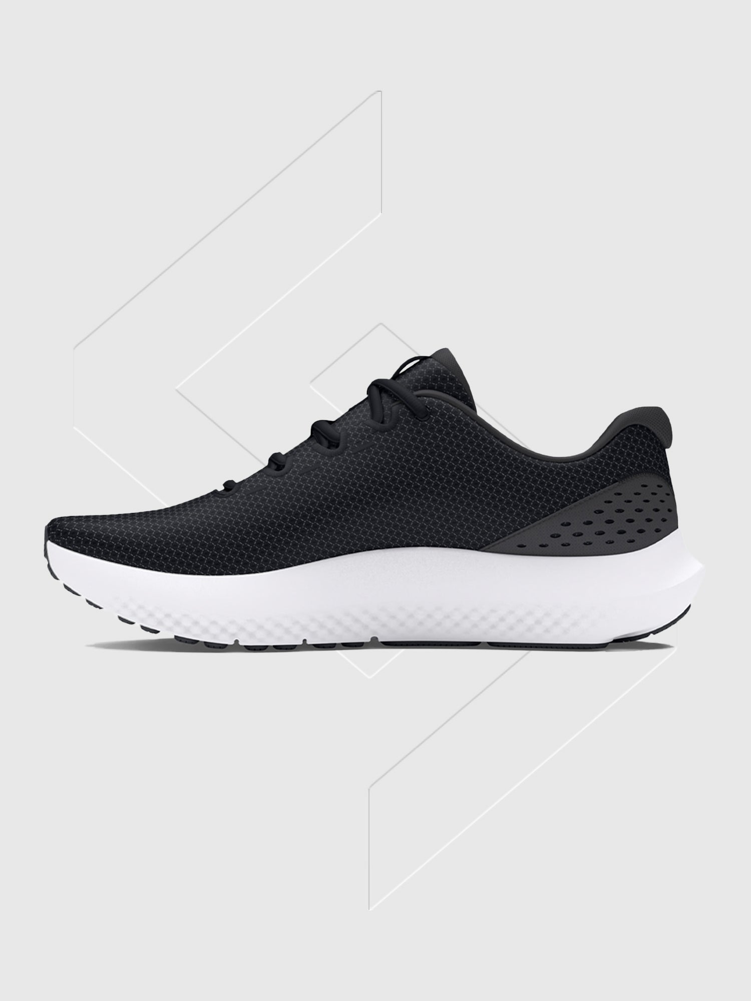 Under Armour Surge 4.0 Trainers Black/White from Saxumo