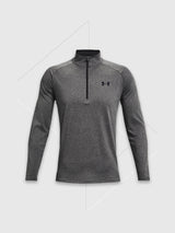 Under Armour Tech 2.0 Half Zip Carbon Heather/Black