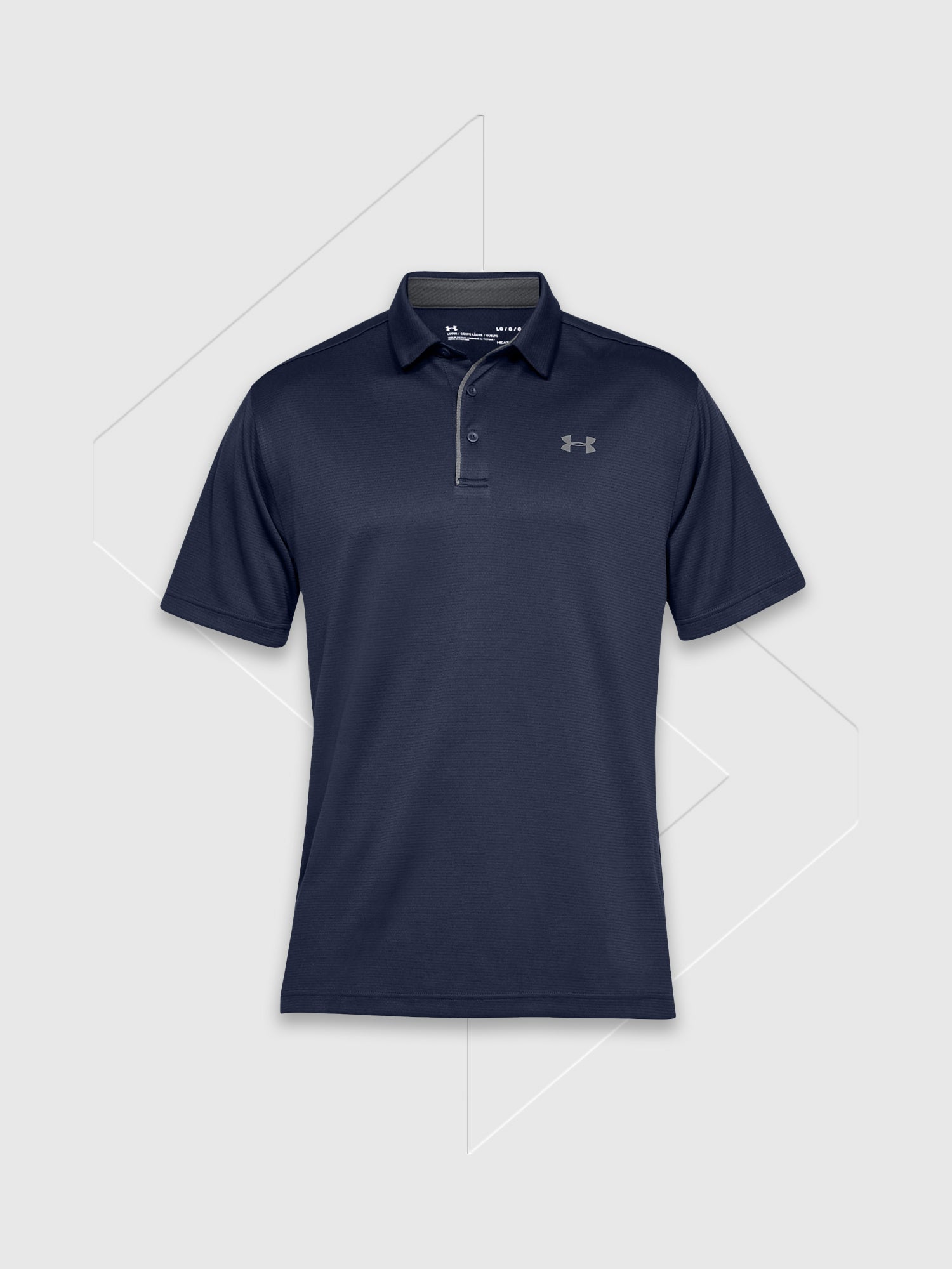 Under Armour Tech Polo Navy Blue from Saxumo
