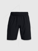Under Armour Tech Woven Wordmark Shorts Black/White from Saxumo