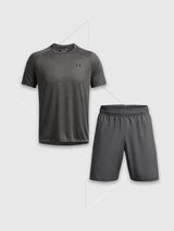 Under Armour Tech 2.0 T-Shirt/Short Set Castle Rock Grey/Grey