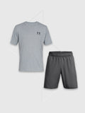 Under Armour Tech™ 2.0 T-Shirt/Short Set Steel Grey/Grey