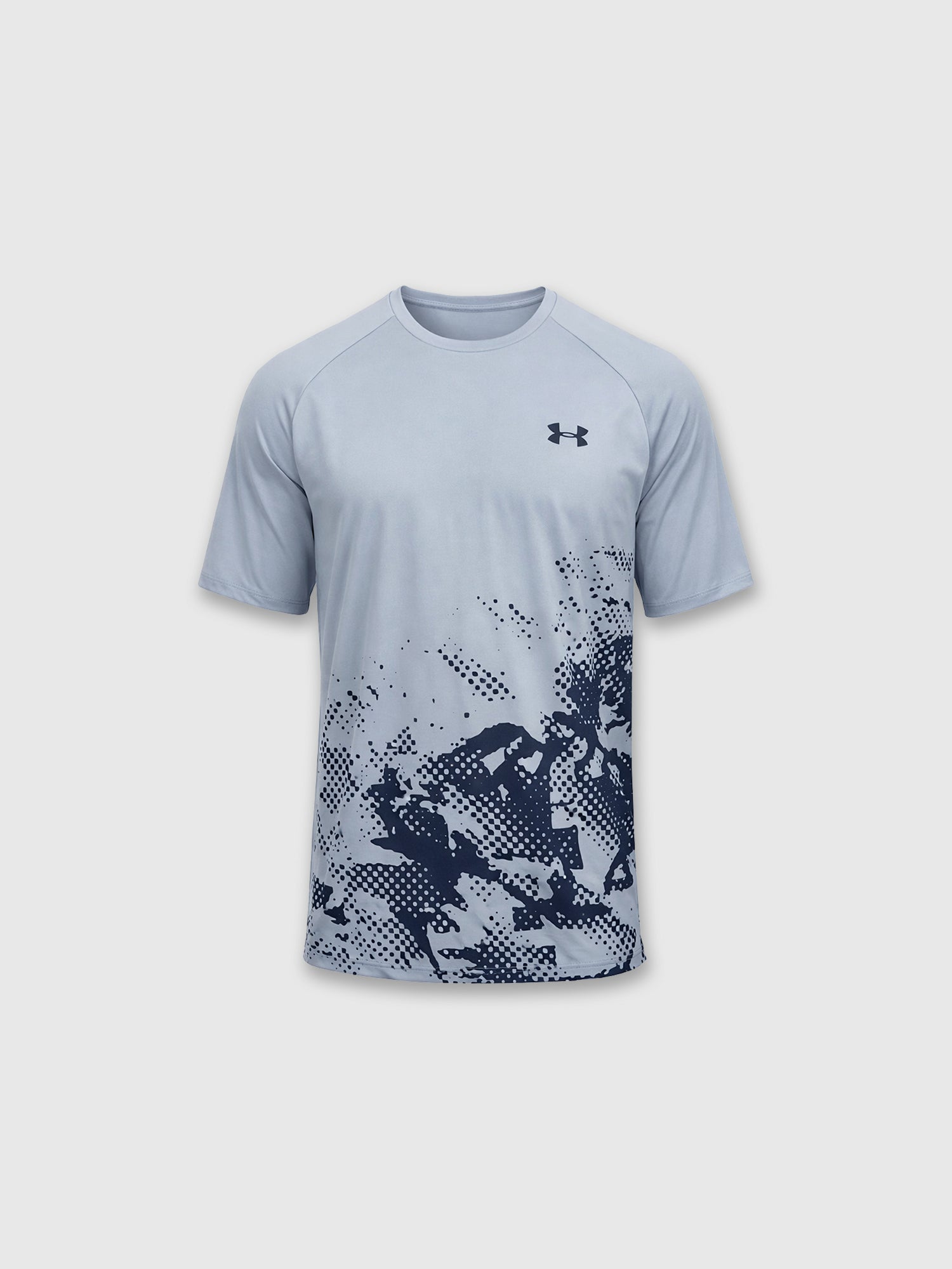 Under Armour Tech™ Fade T-Shirt Harbor Blue/Downpour Grey from Saxumo.com