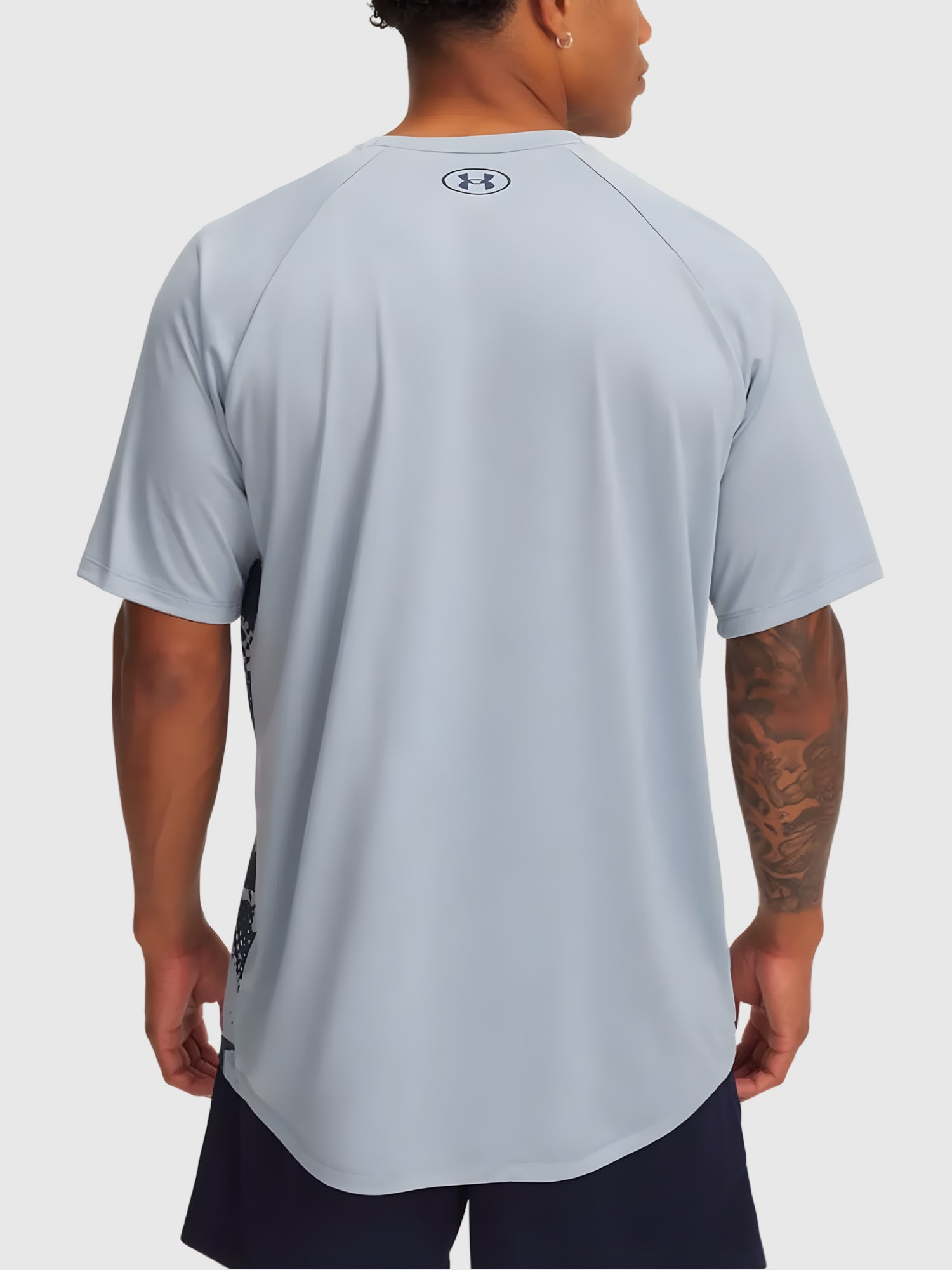Under Armour Tech™ Fade T-Shirt Harbor Blue/Downpour Grey from Saxumo.com