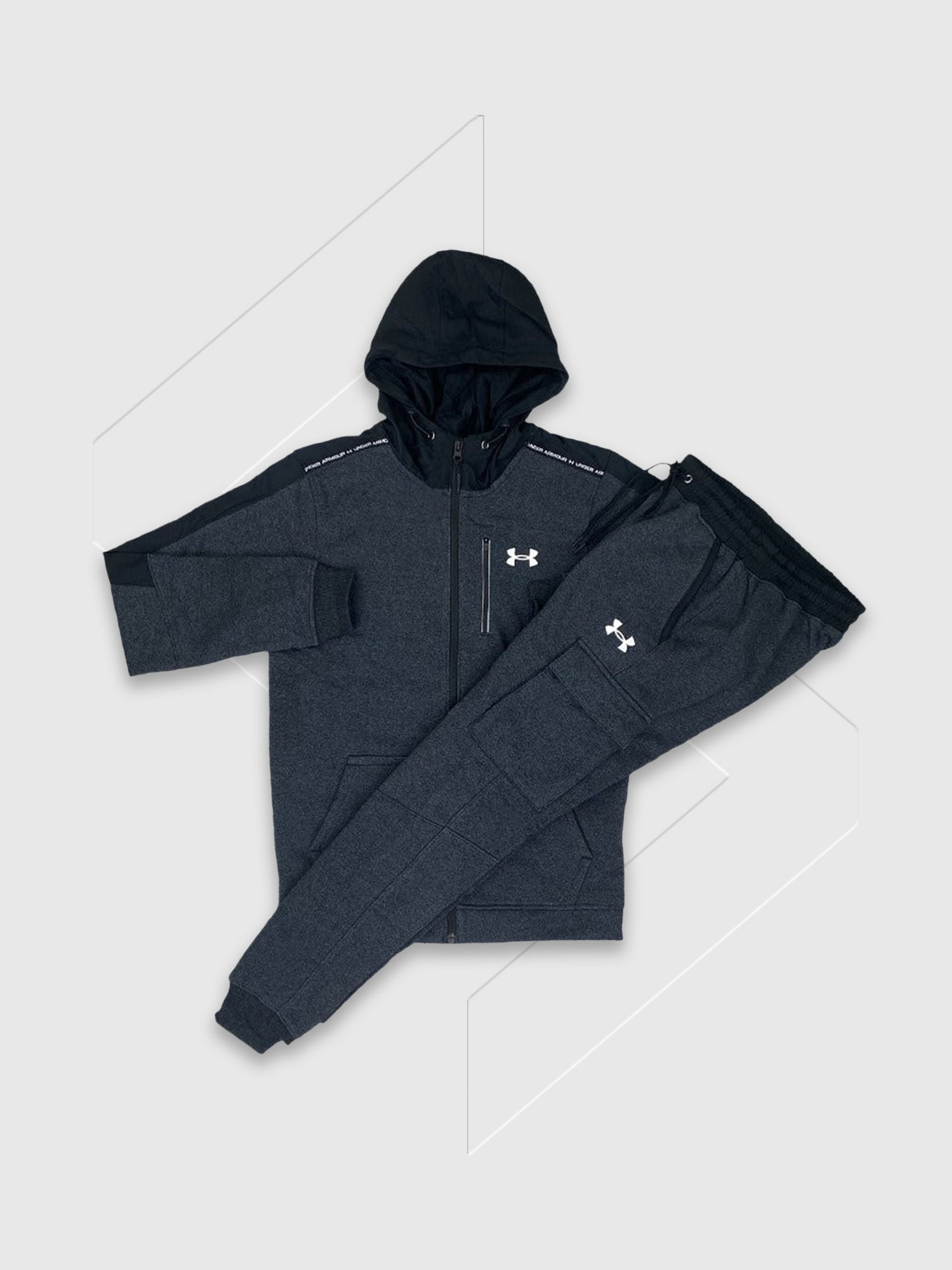 Under Armour Threadborne Tracksuit Grey from Saxumo