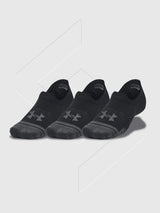 Under Armour Ultra Low Training Tech Socks 3 Pack Black